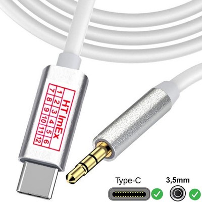 USB Typ C auf AUX 3,5mm Klinke Kopfhörer Adapter stecker für Google Pixel Slate