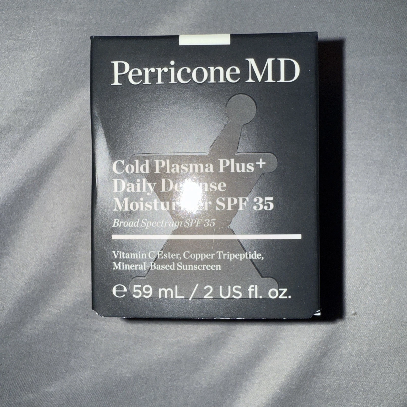Perricone MD Cold Plasma Plus+ Daily Defense Moisturizer SPF 35- 2 oz Exp 09/26