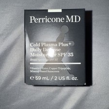 Perricone MD Cold Plasma Plus Daily Defense Moisturizer SPF 35- 2 oz Exp 09/26