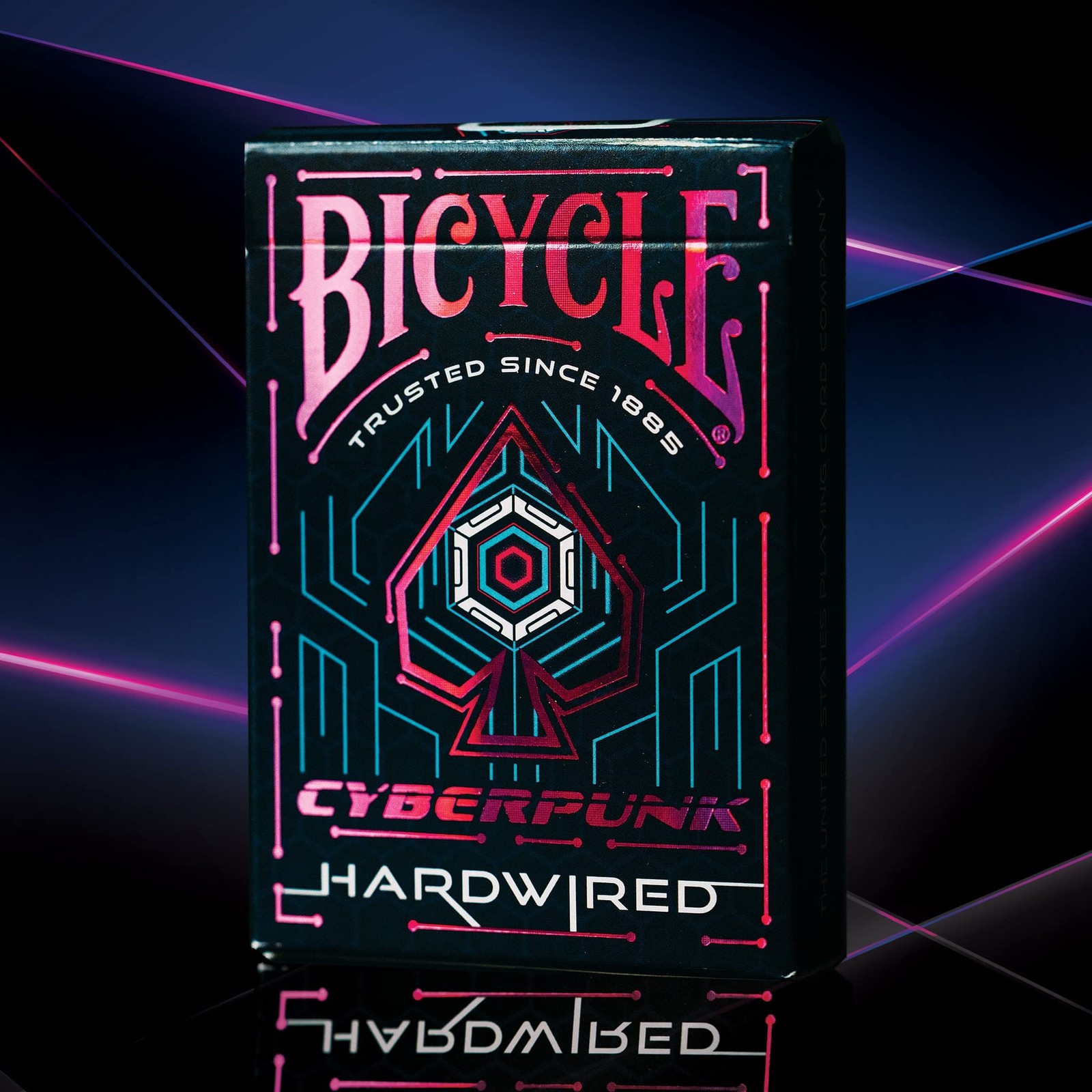 Bicycle Cyberpunk Cybercity Premium Playing Cards, 1 Deck