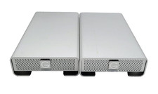 Lot of 2 G-Technology G-Drive 1TB Desktop External Hard Drive /no Power adapter
