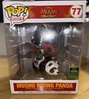 Funko Pop Rides #77 Disney Mulan Mushu Riding Panda - Spring Convention 2020