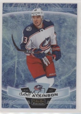 2019-20 O-Pee-Chee Platinum Arctic Freeze 57/99 Cam Atkinson #140 7l6