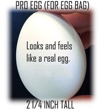 EGG FOR EGG BAG - LOOKS AND FEELS LIKE A REAL EGG - EGG BAG MAGIC