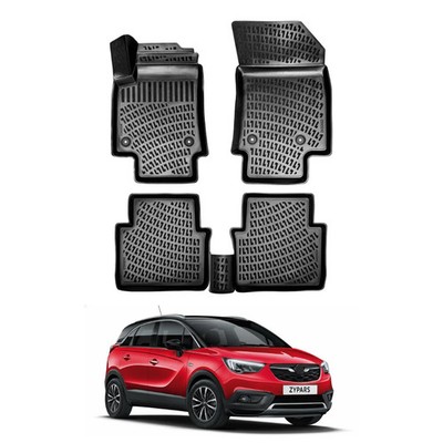 Floor Mats Liner for Opel Crossland 2020-2026 TPE All Weather
