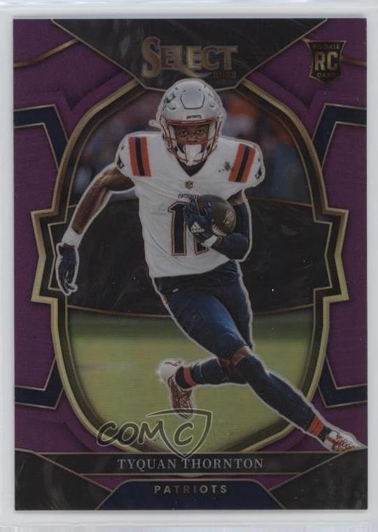 2022 Panini Select Concourse Purple Prizm 45/75 Tyquan Thornton #93 1u6