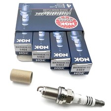 4 Pcs Ngk Bkr5eix-11 5464 Spark Plugs Iridium Ix For Toyota Mitsubishi Mazda New