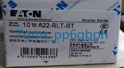 1 PCS NEW A22-RLT-RT   red illuminated self reset button head *lj