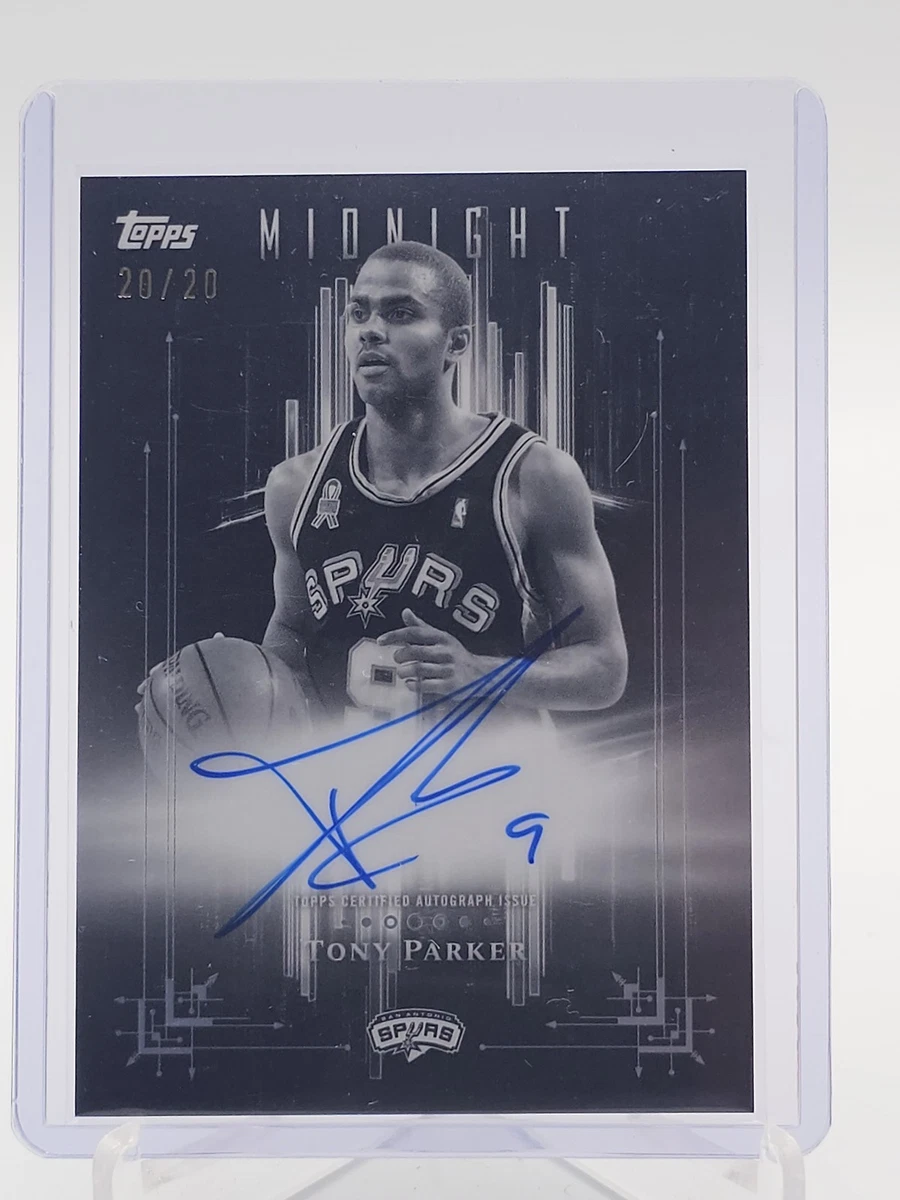 Tony Parker Basketball Autographed Sports Trading Cards