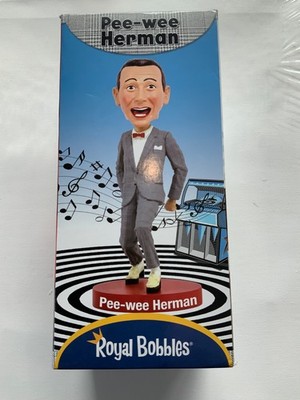 Royal Bobbles Pee-wee Herman 8'' Resin Bobble Head 10702 new in box