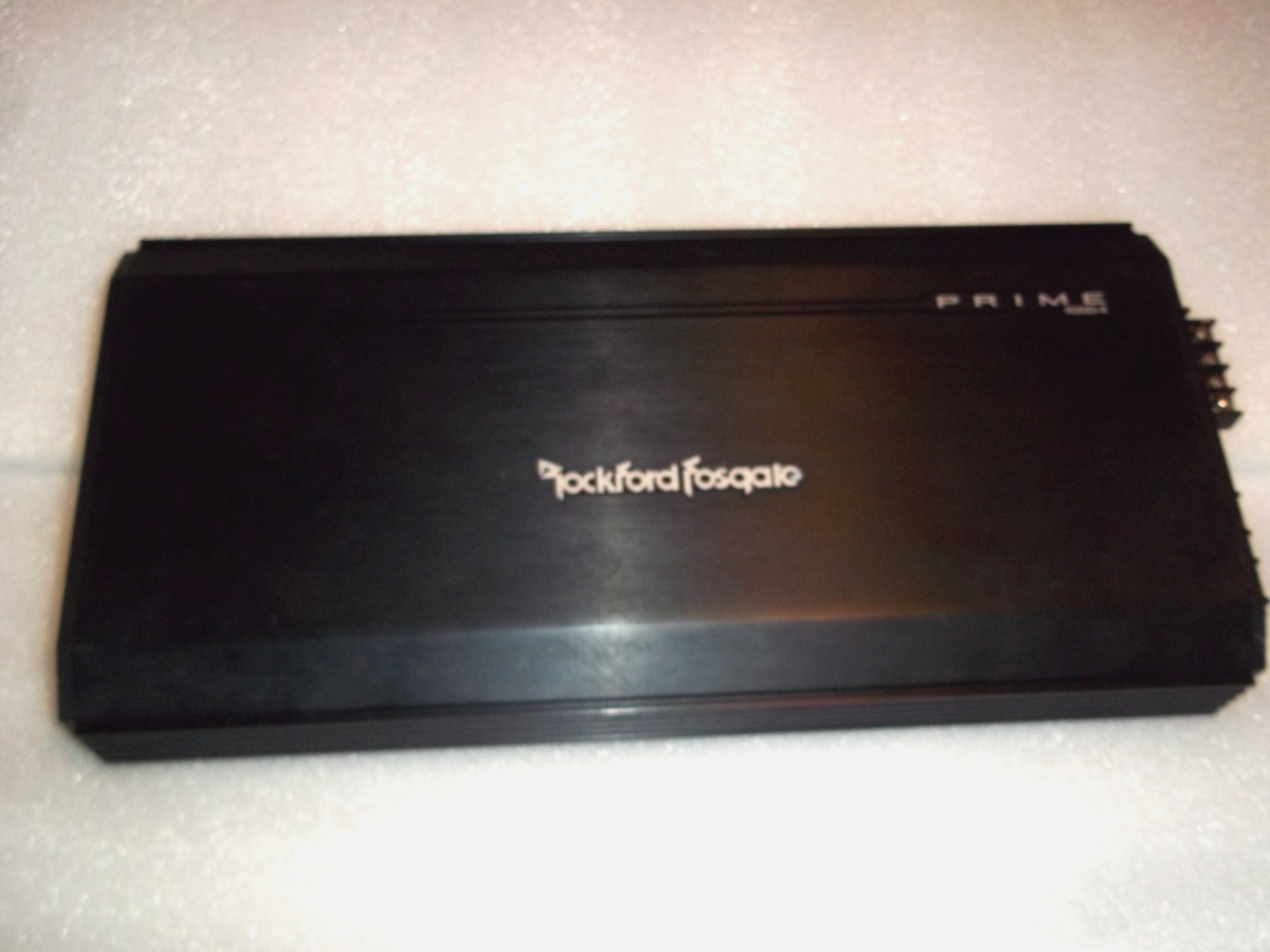Rockford Fosgate Prime R300-4 300watt 4 Channel Amplifier 100