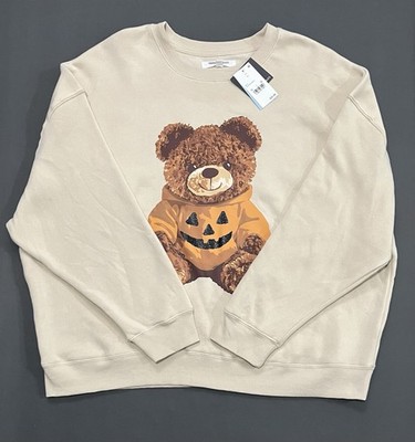 Grayson Threads Oversized Sweatshirt Women s XL Bear NWT Read