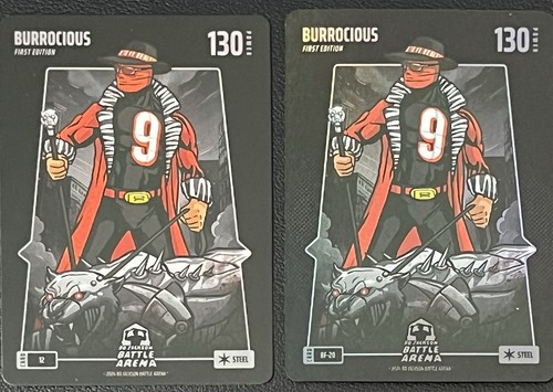 2024 Bo Jackson Battle Arena Joe Burrow Burrocious Steel &BATTLEFOIL 1st Edition