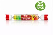 HARIBO Mega Roulette Gummy Candy Pack of 25 F...