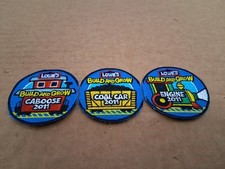 LOT OF 3 LOWES BUILD AND GROW (2011) Trains, Engine, Coal Car, Caboose,