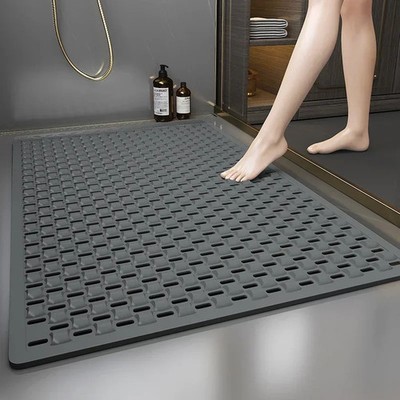 Nicht-Slip Badezimmermatte Wasserdicht Antirutsch Dusche Matte rechteckig