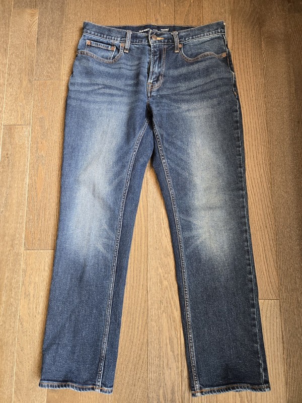 Old Navy Straight Built In Flex Denim Jeans Men's 31x30