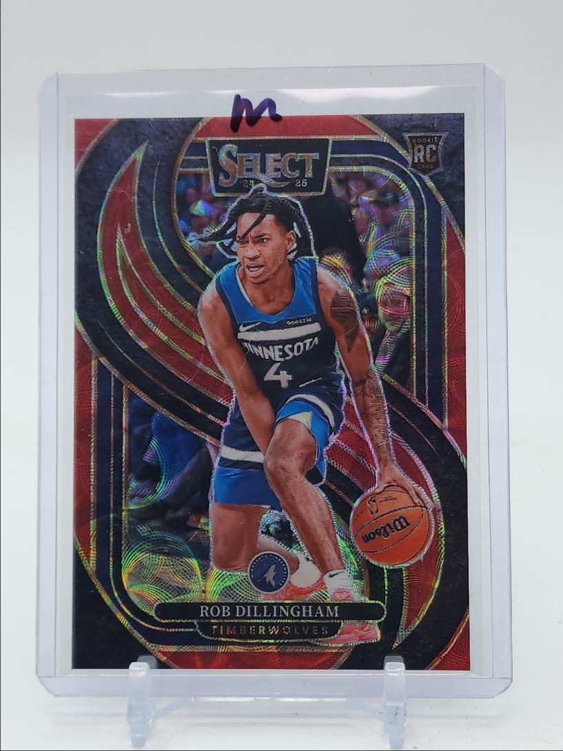 ROB DILLINGHAM 2024-25 SELECT PREMIER LEVEL ROOKIE RED SCOPE RC /249 Q2474