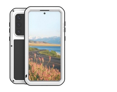 Love Mei Heavy Duty Powerful Shockproof Metal Cover Case for Samsung Galaxy S26+