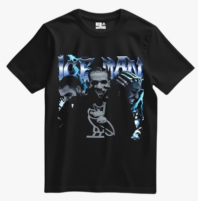 Custom Drake Graphic T-Shirt  ICEMAN  (ALL SIZES: S-2XL)