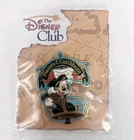 Disney Pin - The Disney Club Exclusive - Pirates Of The Caribbean (Mickey)