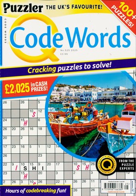 PUZZLER Q CODE WORDS MAGAZIN NR 525