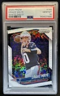 2025 Panini Prizm Drake Maye White Disco #165 Patriots PSA 10 GEM MINT