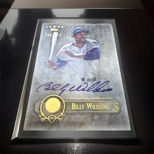Billy Williams Auto /353 Topps Certified Autograph #209 Chicago Cubs HOF Legend