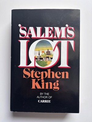 1975 SALEM'S LOT Stephen King First Edition First Print  BCE