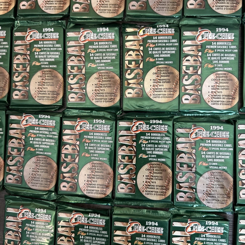 1994 O-pee-Chee Premium MLB Baseball Card Box 28 Packs Factory - Image 3 of 4