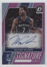 2017-18 Donruss Optic Signature Series Pink Prizm 4/25 Wayne Selden Jr Auto 1dm4
