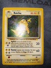 Raichu Set Base 14/102 - Carta Pokémon ITA Wizards 1999-2000 Swirl Holo