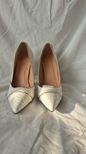 White Patent Stilleto Heels