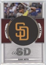 2023 Topps Series 1 Team Logo Commemorative Patch Juan Soto #TLP-JS Patch 1ek