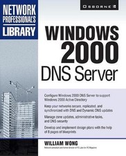 Windows 2000 DNS Server by William Wong (English) Paperback Book
