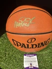 Magic Johnson Autographed Spalding NBA Lakers Beckett COA