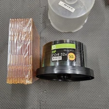 HP CD-R 700MB 52x Speed  700 MB DATA 80 min MUSIC Spindle 50 Discs and 25 cases.