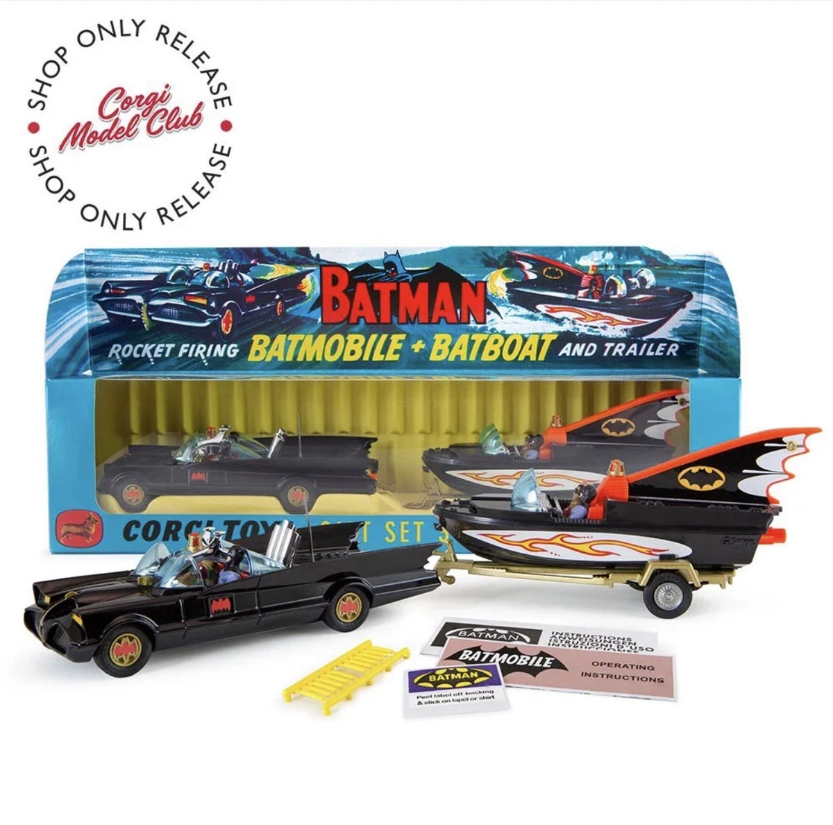 Corgi Batmobile Vintage Manufacture Diecast Cars, Trucks & Vans