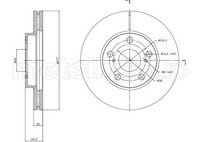 2X Metelli Bremsscheibe 23-1523C FüR Toyota