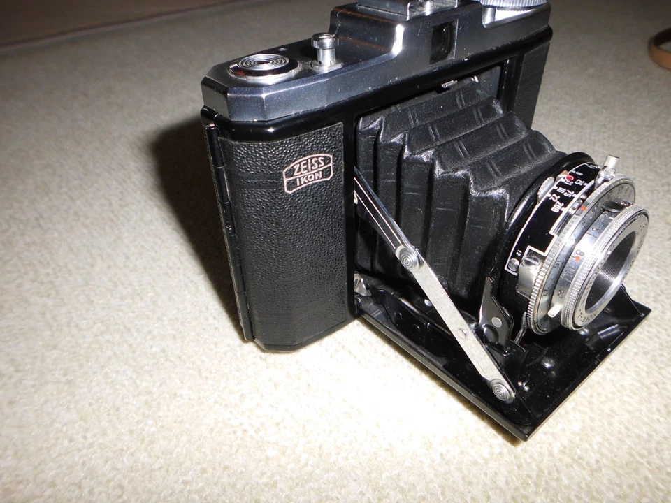 Zeiss Ikon Nettar 518/16 Klappkamera Novar-Anastigmat 1:4.5 f=75mm Vario - Bild 4 von 4