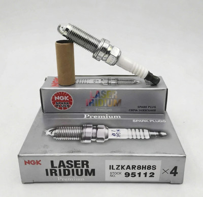4x Spark Plug-Laser Iridium NGK 95112 ILZKAR8H8S For 16-20 Honda Civic 1.5L-L4