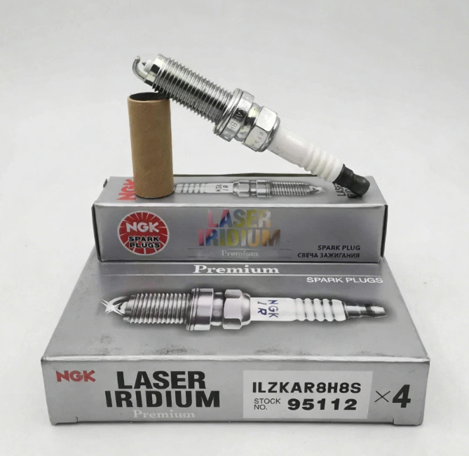 4x Spark Plug-Laser Iridium NGK 95112 ILZKAR8H8S For 16-20 Honda Civic 1.5L-L4