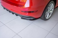 Maxton Design Diffusor Flaps Passend FüR Skoda Scala Schwarz Hochglanz