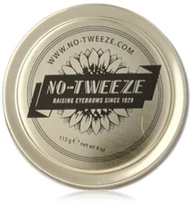No-Tweeze Hard Wax Hair Remover, Needs No Strips, Made with Pure Beeswax, 4 oz.