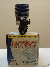 LRP Racing .28 nitro engine - Spec 3 - Roto Start Backplate - VG Condition