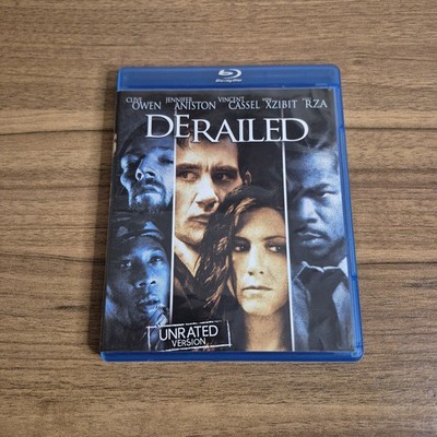 Derailed (Blu-Ray, 2005) Unrated Version - Clive Owen, Jennifer Aniston, RZA