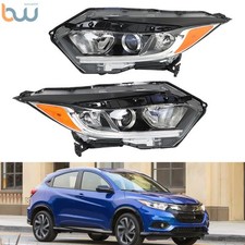 Headlights Assy For Honda Hrv Hr-V 2019-2021 Halogen w/LED DRL Right&Left Side