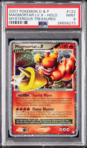 Magmortar LV.X graded PSA 9 for sale on eBay