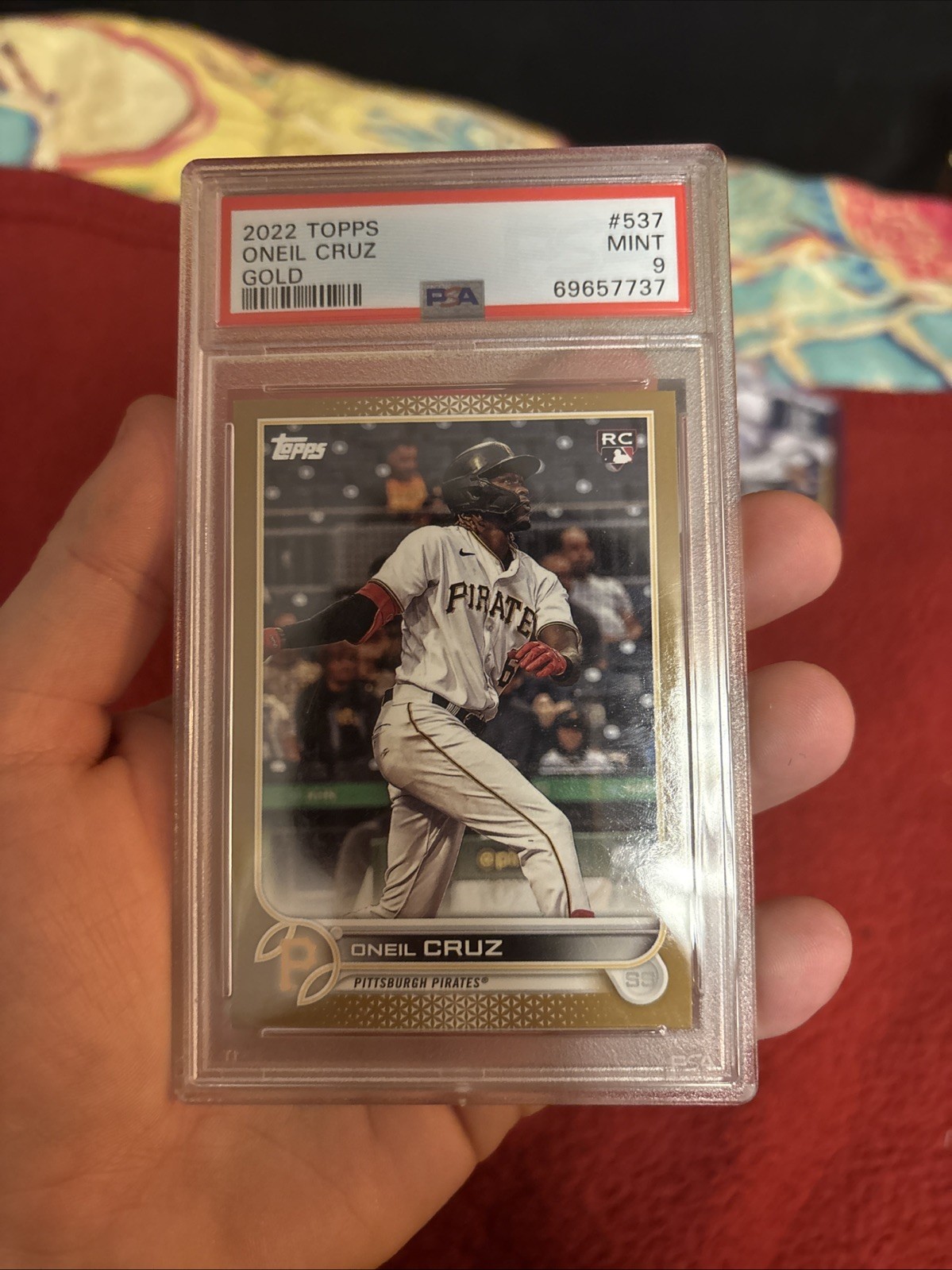 2022 Topps Series 2 - Oneil Cruz #537 Gold /2022 (RC)