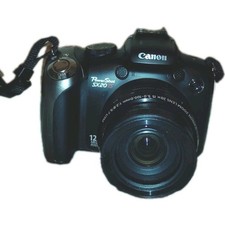 Canon PowerShot SX20 IS 12.1MP Digital Camera - Black With 2gb SD Card Japan